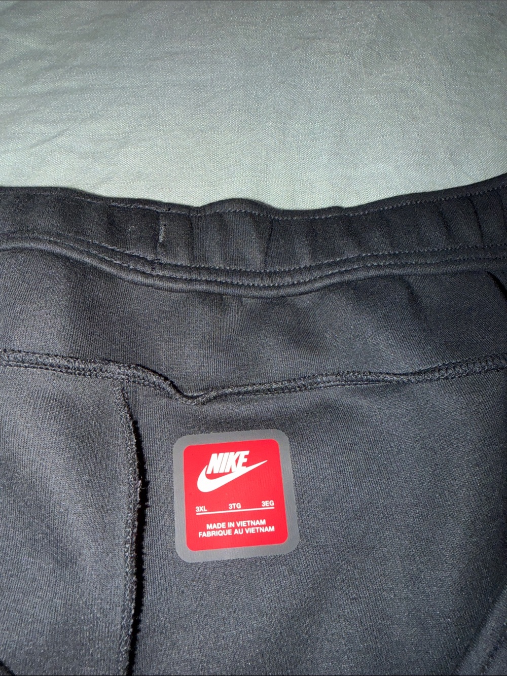 Mens Nike Tech Fleece (Black) Black Joggers Set - Picture 10 of 13